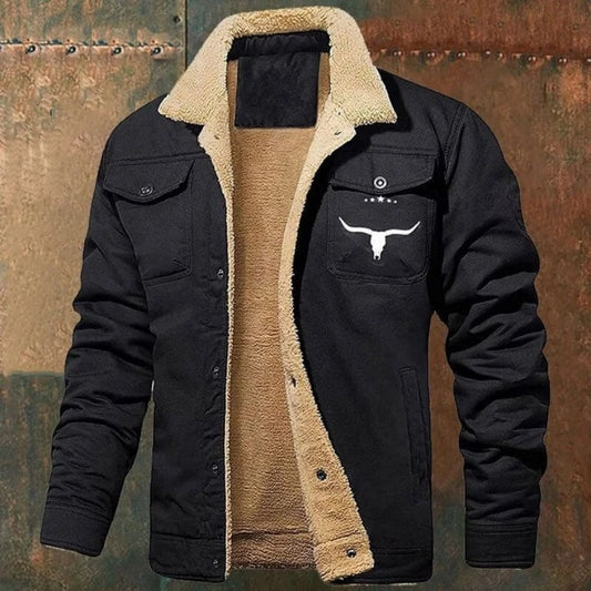 Men's Fleece-lined Winter Jacket